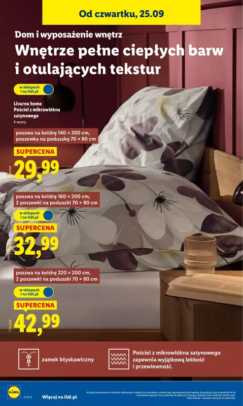 Lidl - gazetka promocyjna Oferta od czwartku od czwartku 25.09 do soboty 27.09 - strona 12