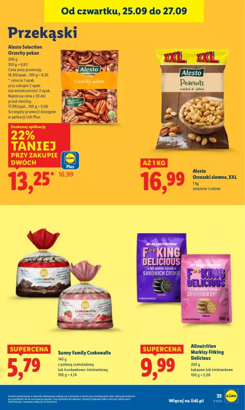 Lidl - gazetka promocyjna Oferta od czwartku od czwartku 25.09 do soboty 27.09 - strona 39