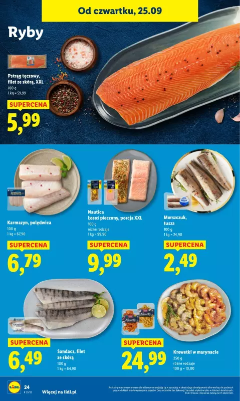 Lidl - gazetka promocyjna Oferta od czwartku od czwartku 25.09 do soboty 27.09 - strona 26