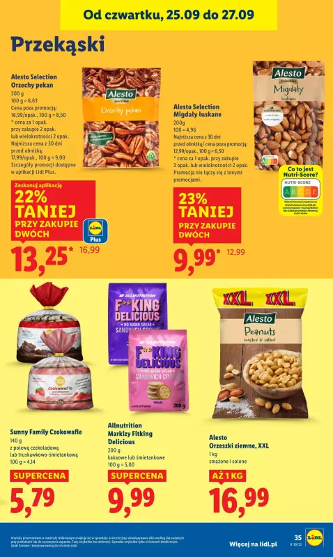 Lidl - gazetka promocyjna Oferta od czwartku od czwartku 25.09 do soboty 27.09 - strona 41