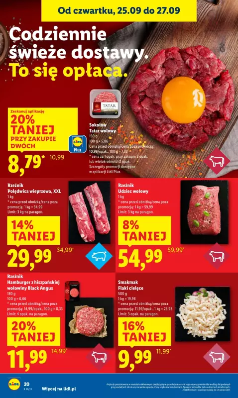 Lidl - gazetka promocyjna Oferta od czwartku od czwartku 25.09 do soboty 27.09 - strona 24