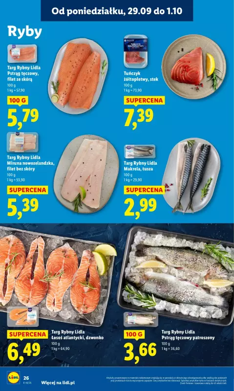 Lidl - gazetka promocyjna Oferta od poniedziałku od poniedziałku 29.09 do środy 01.10 - strona 28