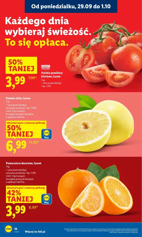 Lidl - gazetka promocyjna Oferta od poniedziałku od poniedziałku 29.09 do środy 01.10 - strona 18