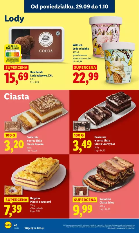 Lidl - gazetka promocyjna Oferta od poniedziałku od poniedziałku 29.09 do środy 01.10 - strona 50