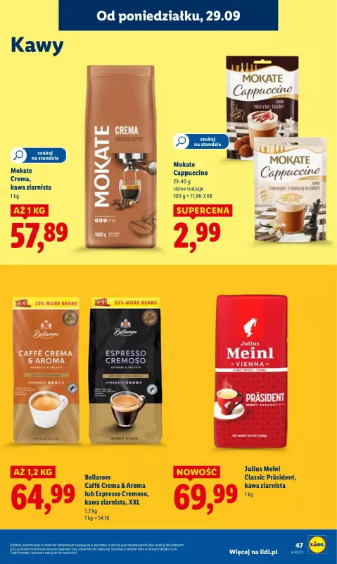 Lidl - gazetka promocyjna Oferta od poniedziałku od poniedziałku 29.09 do środy 01.10 - strona 51