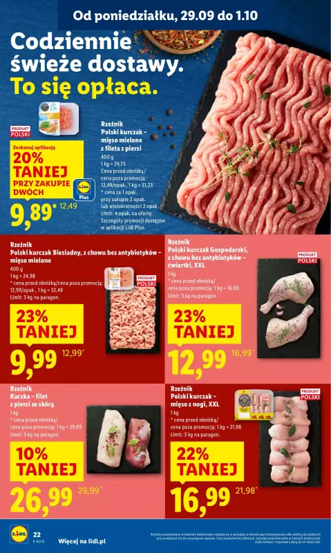 Lidl - gazetka promocyjna Oferta od poniedziałku od poniedziałku 29.09 do środy 01.10 - strona 24