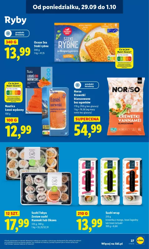 Lidl - gazetka promocyjna Oferta od poniedziałku od poniedziałku 29.09 do środy 01.10 - strona 29