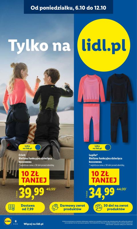 Lidl - gazetka promocyjna Katalog od poniedziałku 06.10 do soboty 11.10 - strona 6