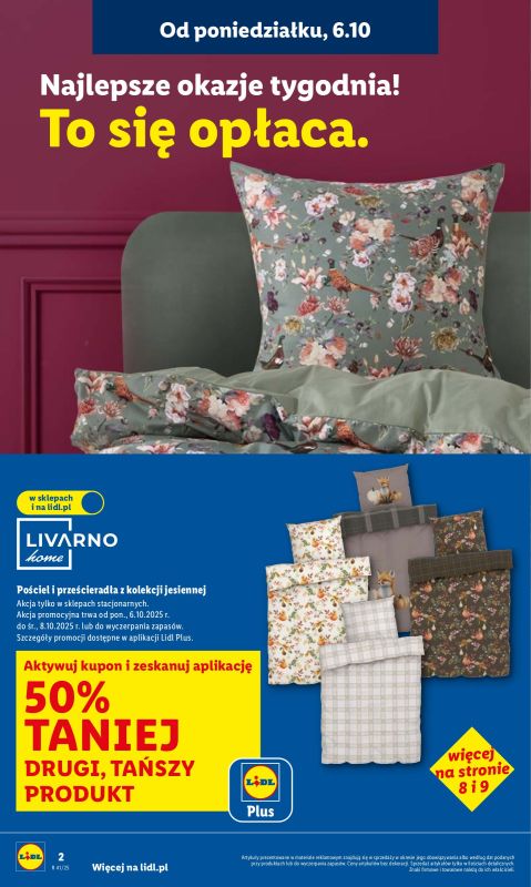 Lidl - gazetka promocyjna Katalog od poniedziałku 06.10 do soboty 11.10 - strona 2