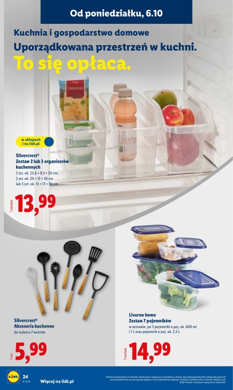 Lidl - gazetka promocyjna Katalog od poniedziałku 06.10 do soboty 11.10 - strona 24