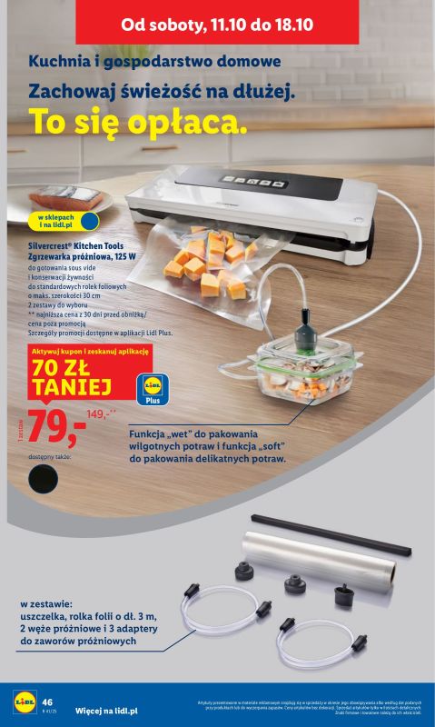 Lidl - gazetka promocyjna Katalog od poniedziałku 06.10 do soboty 11.10 - strona 50