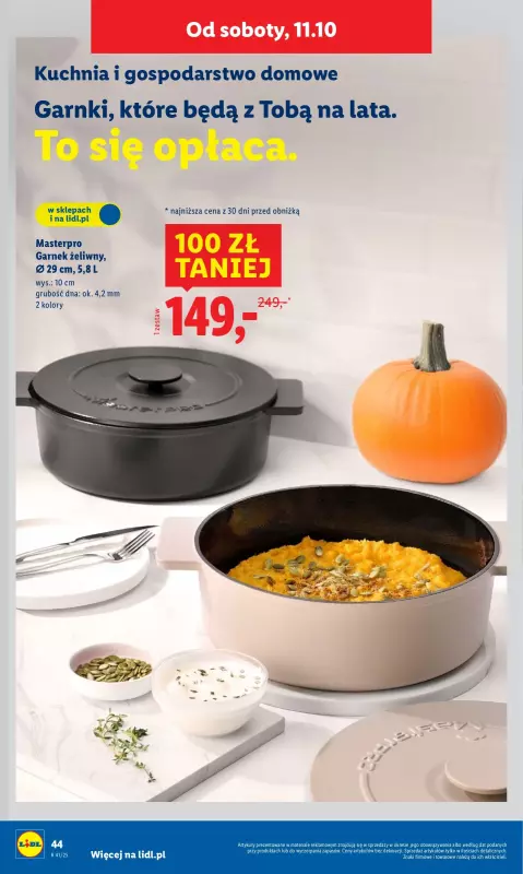 Lidl - gazetka promocyjna Katalog od poniedziałku 06.10 do soboty 11.10 - strona 48
