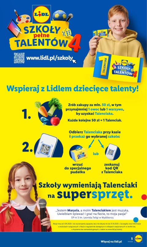 Lidl - gazetka promocyjna Katalog od poniedziałku 06.10 do soboty 11.10 - strona 5