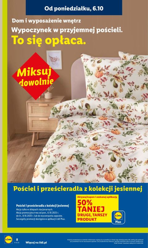 Lidl - gazetka promocyjna Katalog od poniedziałku 06.10 do soboty 11.10 - strona 8