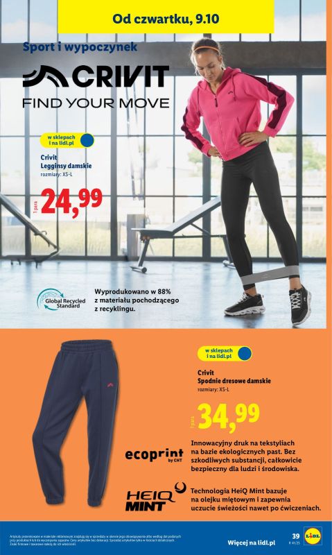 Lidl - gazetka promocyjna Katalog od poniedziałku 06.10 do soboty 11.10 - strona 43