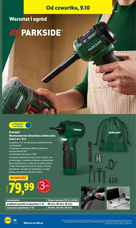 Lidl - gazetka promocyjna Katalog od poniedziałku 06.10 do soboty 11.10 - strona 40