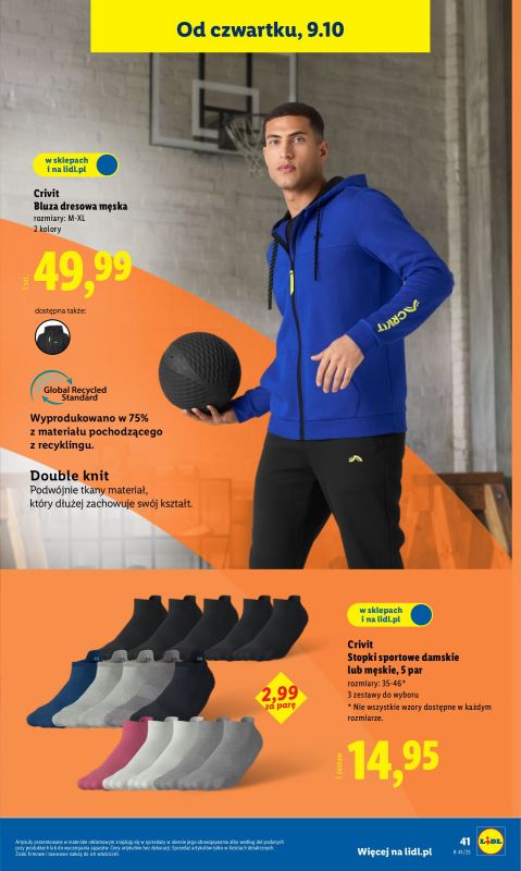 Lidl - gazetka promocyjna Katalog od poniedziałku 06.10 do soboty 11.10 - strona 45