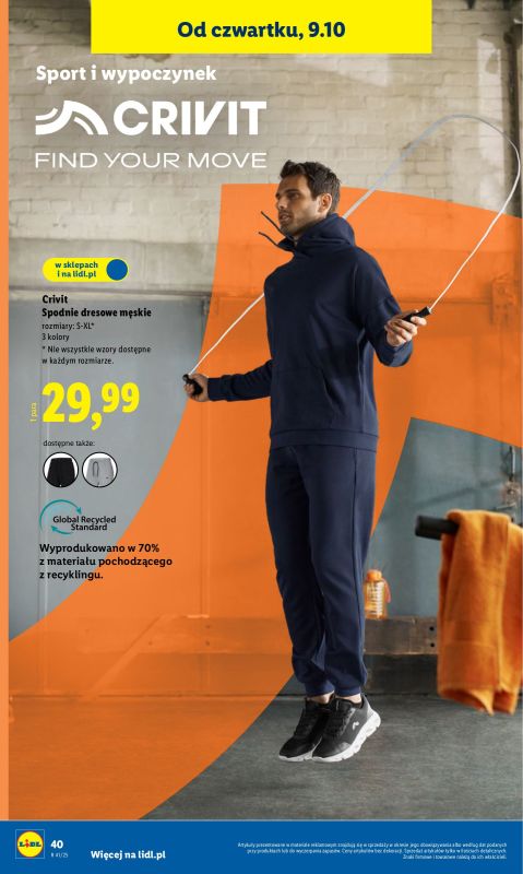 Lidl - gazetka promocyjna Katalog od poniedziałku 06.10 do soboty 11.10 - strona 44