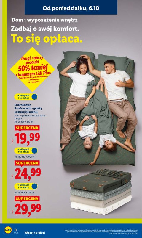 Lidl - gazetka promocyjna Katalog od poniedziałku 06.10 do soboty 11.10 - strona 12