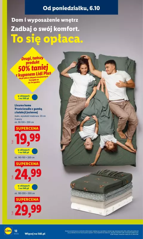 Lidl - gazetka promocyjna Katalog od poniedziałku 06.10 do soboty 11.10 - strona 12
