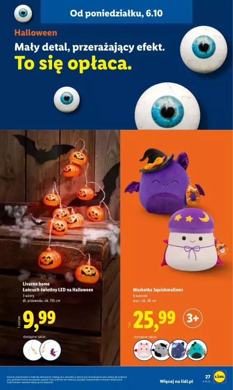 Lidl - gazetka promocyjna Katalog od poniedziałku 06.10 do soboty 11.10 - strona 27
