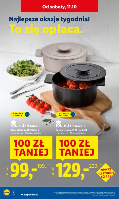 Lidl - gazetka promocyjna Katalog od poniedziałku 06.10 do soboty 11.10 - strona 4