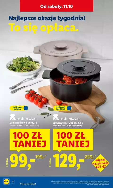 Lidl - gazetka promocyjna Katalog od poniedziałku 06.10 do soboty 11.10 - strona 4