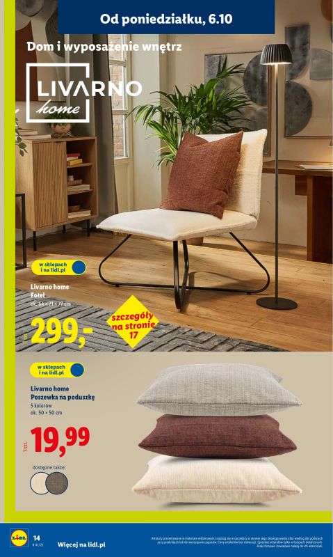 Lidl - gazetka promocyjna Katalog od poniedziałku 06.10 do soboty 11.10 - strona 14