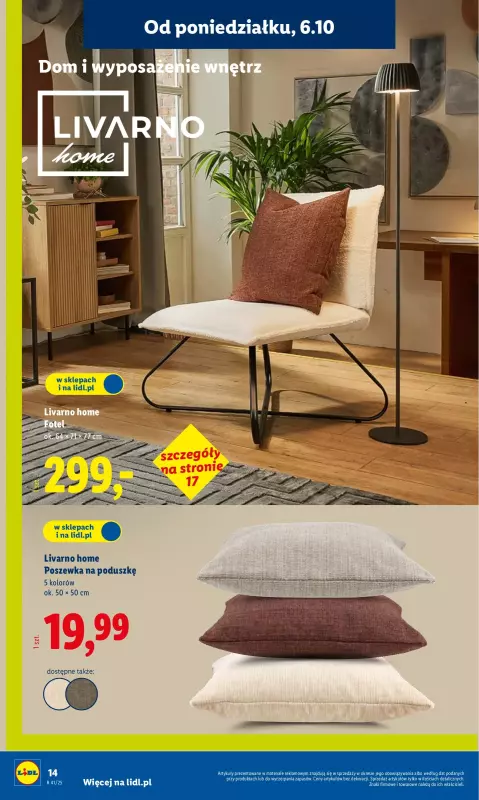 Lidl - gazetka promocyjna Katalog od poniedziałku 06.10 do soboty 11.10 - strona 14