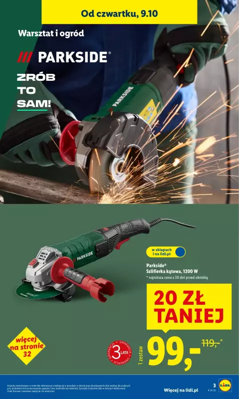 Lidl - gazetka promocyjna Katalog od poniedziałku 06.10 do soboty 11.10 - strona 3