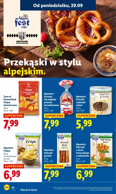 Lidl - gazetka promocyjna Oferta od poniedziałku od poniedziałku 29.09 do środy 01.10 - strona 36