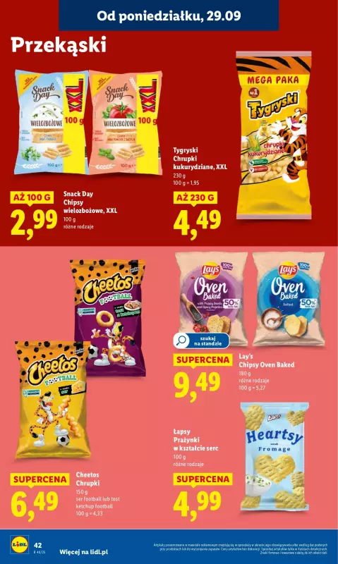Lidl - gazetka promocyjna Oferta od poniedziałku od poniedziałku 29.09 do środy 01.10 - strona 46