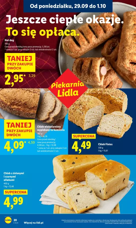 Lidl - gazetka promocyjna Oferta od poniedziałku od poniedziałku 29.09 do środy 01.10 - strona 24