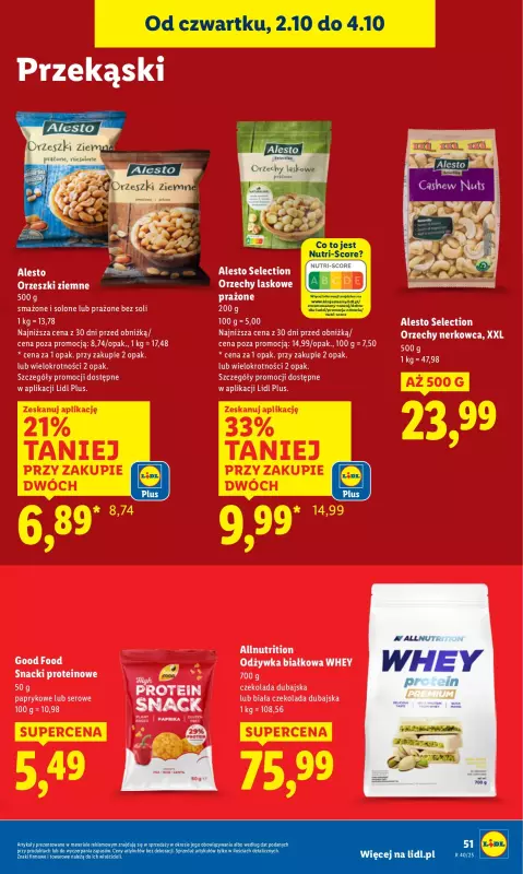Lidl - gazetka promocyjna Oferta od czwartku od czwartku 02.10 do soboty 04.10 - strona 55