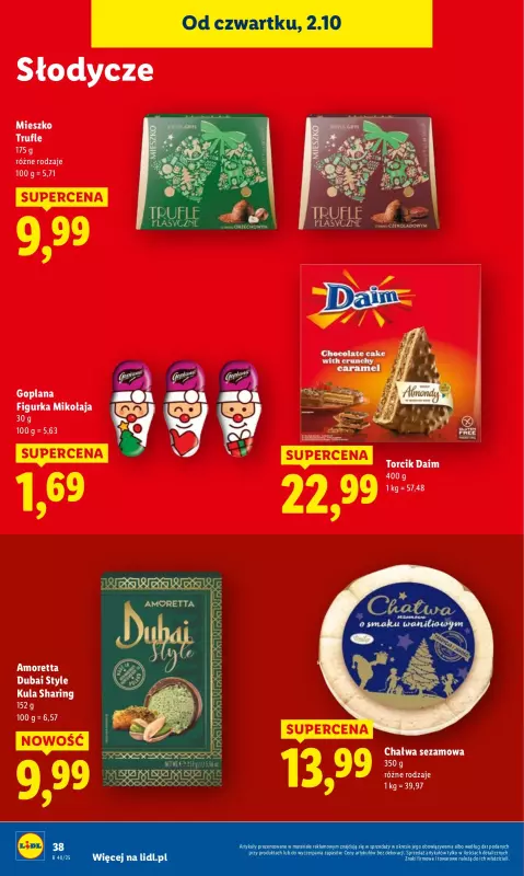 Lidl - gazetka promocyjna Oferta od czwartku od czwartku 02.10 do soboty 04.10 - strona 42