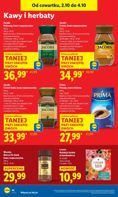 Lidl - gazetka promocyjna Oferta od czwartku od czwartku 02.10 do soboty 04.10 - strona 56