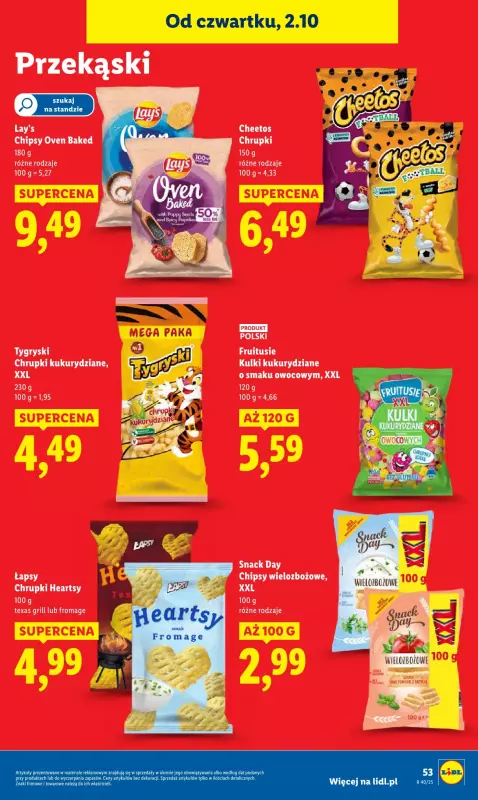 Lidl - gazetka promocyjna Oferta od czwartku od czwartku 02.10 do soboty 04.10 - strona 59