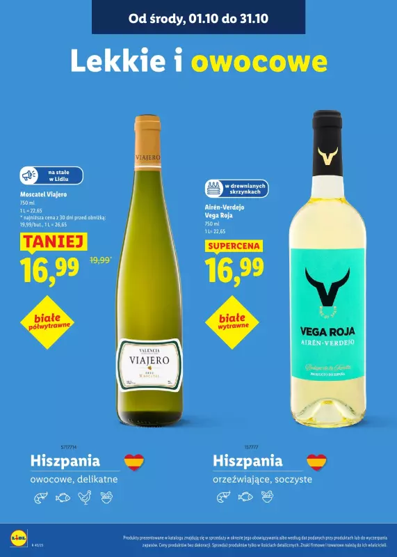 Lidl - gazetka promocyjna Karta Win od piątku 03.10 do piątku 31.10 - strona 8