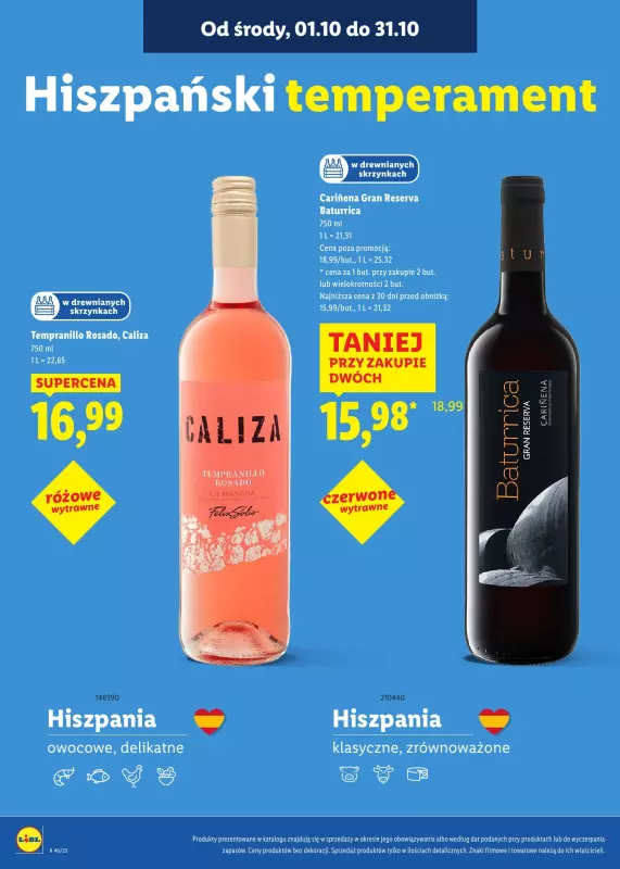 Lidl - gazetka promocyjna Karta Win od piątku 03.10 do piątku 31.10 - strona 10