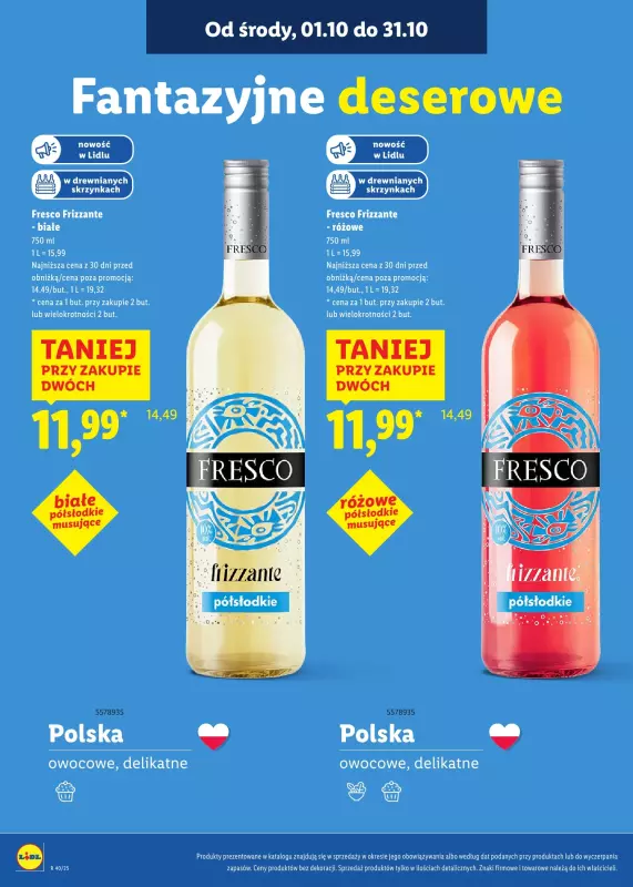 Lidl - gazetka promocyjna Karta Win od piątku 03.10 do piątku 31.10 - strona 14