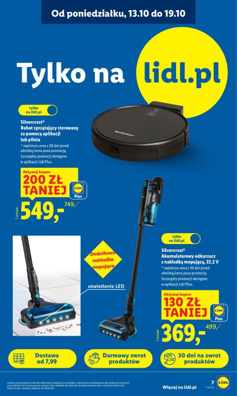 Lidl - gazetka promocyjna Katalog od 13.10 od poniedziałku 06.10 do soboty 18.10 - strona 7