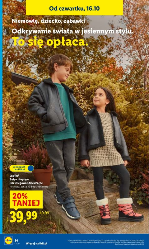 Lidl - gazetka promocyjna Katalog od 13.10 od poniedziałku 06.10 do soboty 18.10 - strona 38
