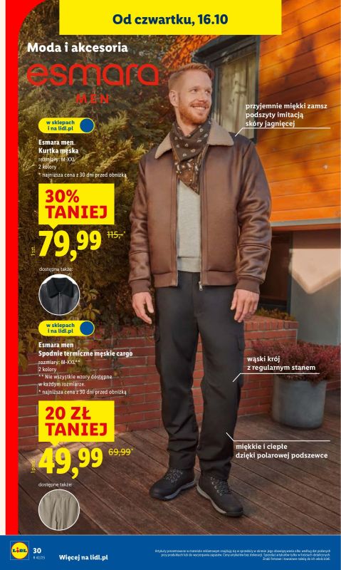 Lidl - gazetka promocyjna Katalog od 13.10 od poniedziałku 06.10 do soboty 18.10 - strona 34