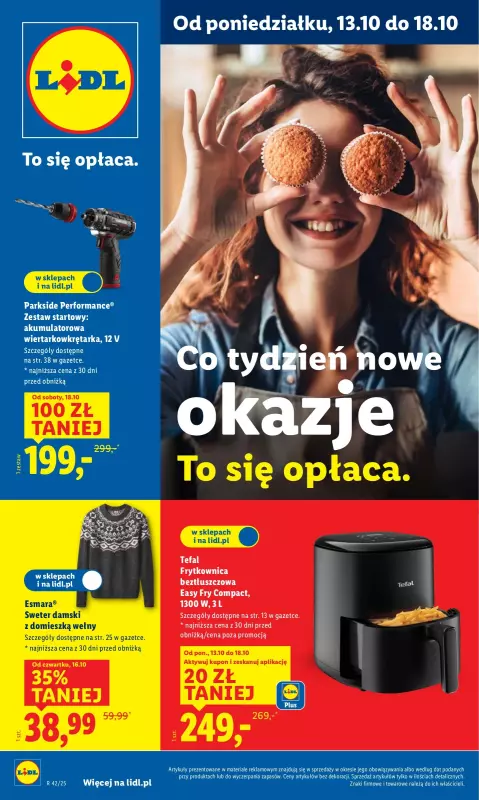 Lidl - gazetka promocyjna Katalog od 13.10 od poniedziałku 06.10 do soboty 18.10
