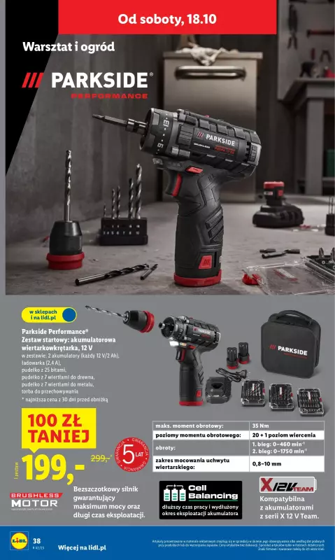 Lidl - gazetka promocyjna Katalog od 13.10 od poniedziałku 06.10 do soboty 18.10 - strona 46