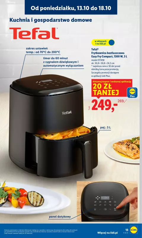 Lidl - gazetka promocyjna Katalog od 13.10 od poniedziałku 06.10 do soboty 18.10 - strona 13