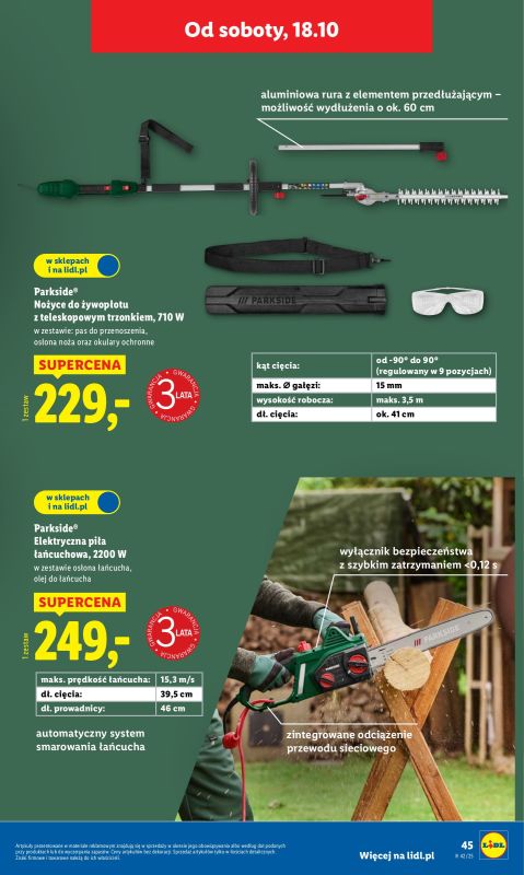 Lidl - gazetka promocyjna Katalog od 13.10 od poniedziałku 06.10 do soboty 18.10 - strona 53
