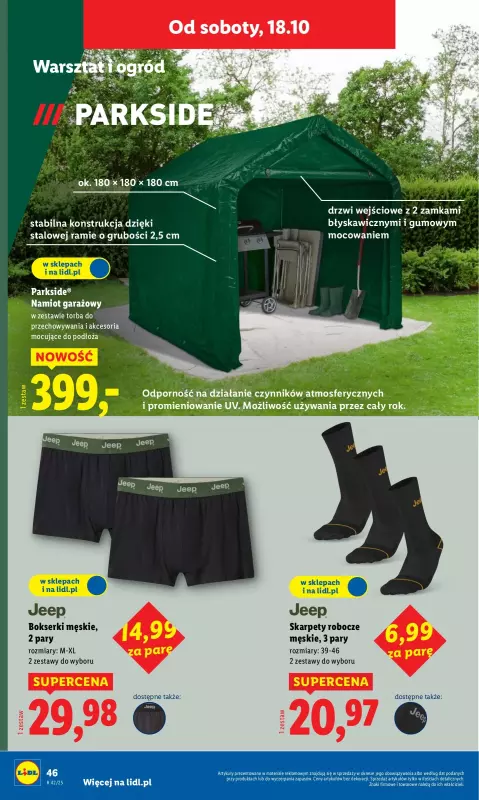 Lidl - gazetka promocyjna Katalog od 13.10 od poniedziałku 06.10 do soboty 18.10 - strona 54