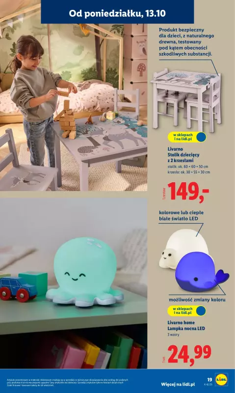 Lidl - gazetka promocyjna Katalog od 13.10 od poniedziałku 06.10 do soboty 18.10 - strona 19