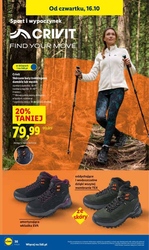 Lidl - gazetka promocyjna Katalog od 13.10 od poniedziałku 06.10 do soboty 18.10 - strona 44